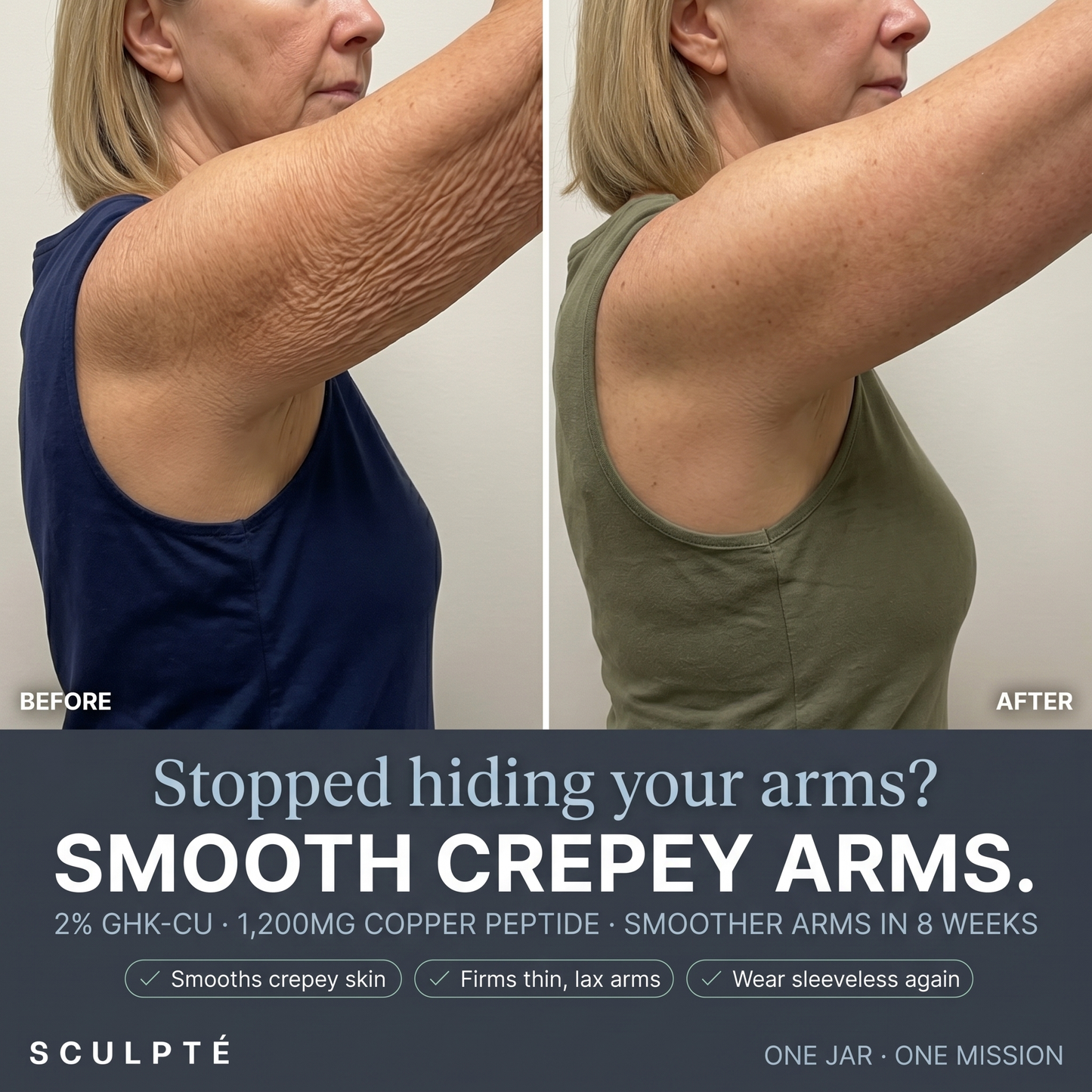 Sculpté Crepey Arm Firming Cream