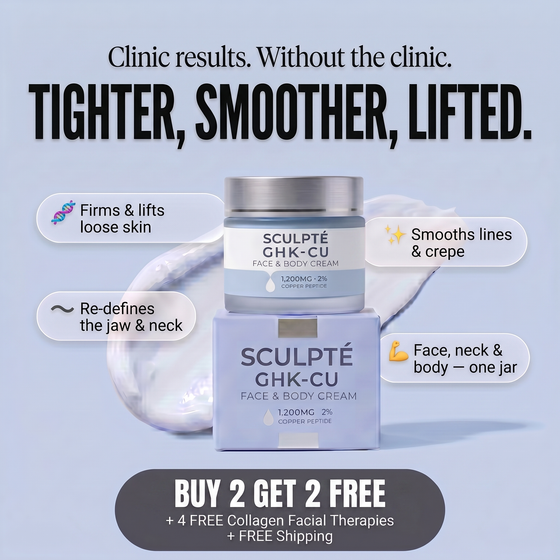 Sculpté GHK-Cu Face & Body Cream – SculpteSkin