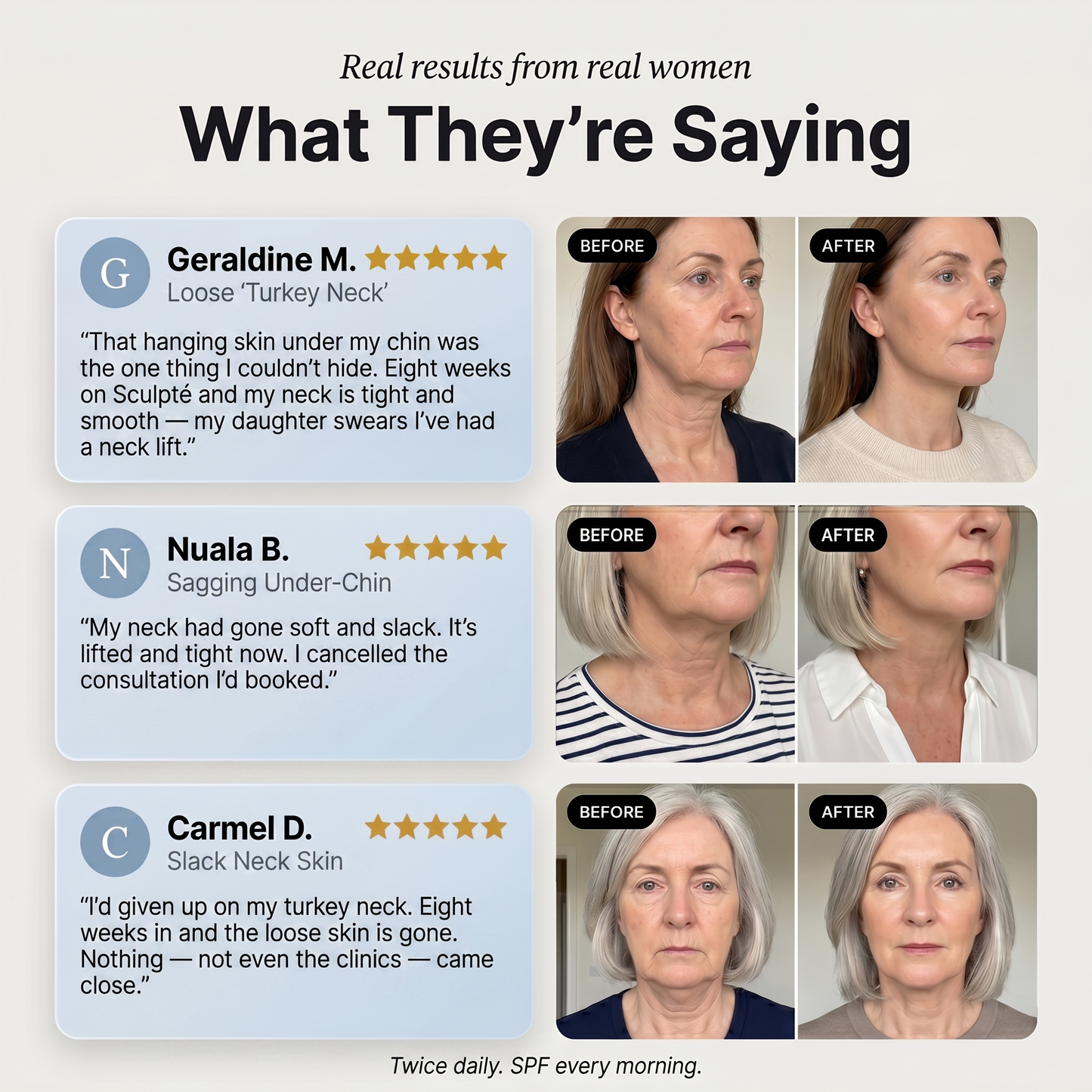 Sculpté Neck Lift Cream