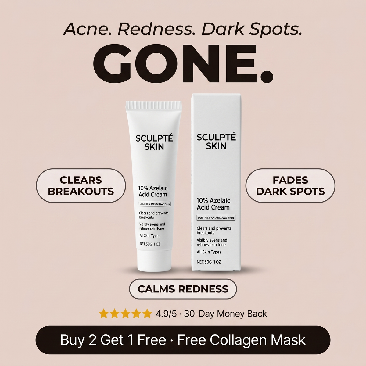 Sculpté Azelaic Acid Cream