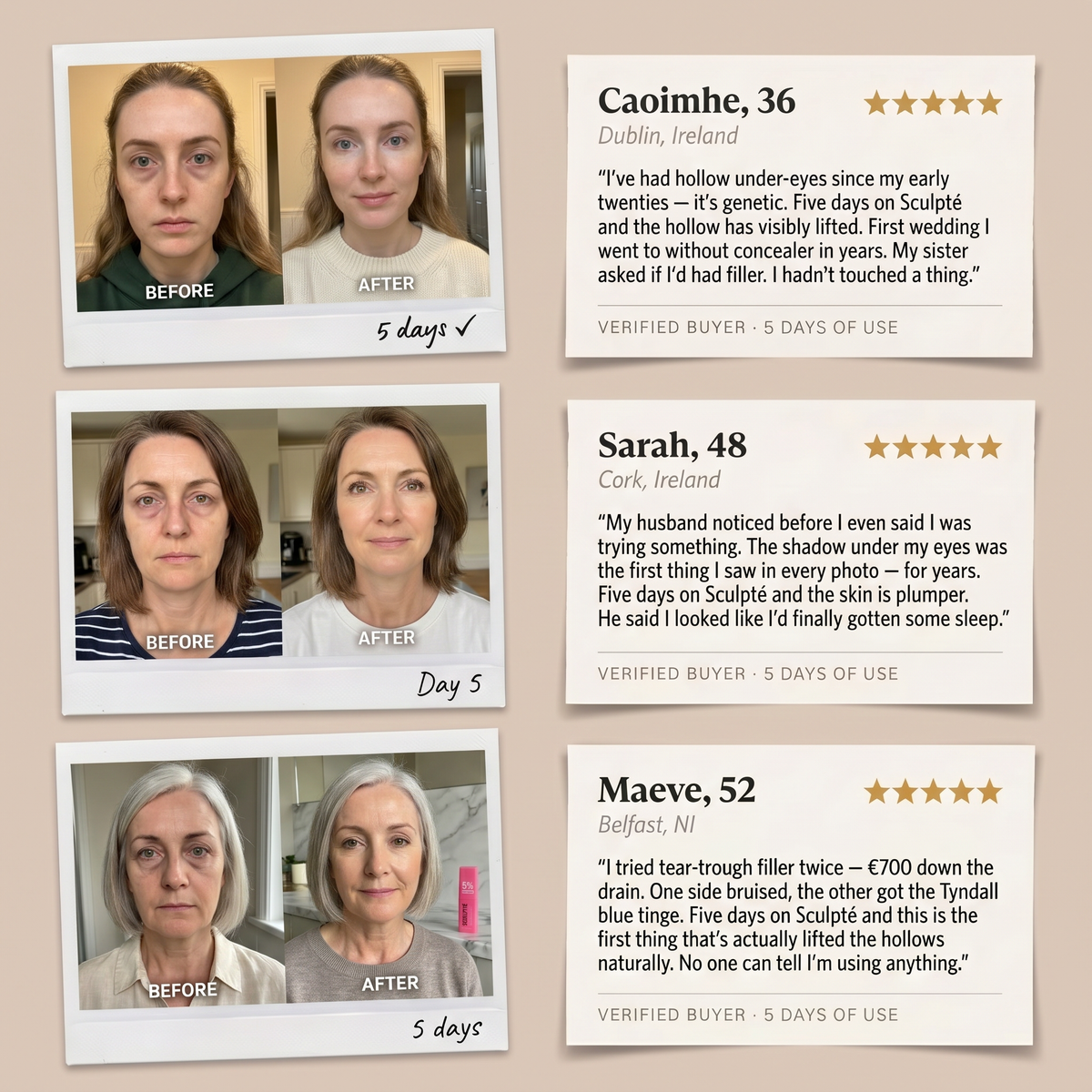 SCULPTÉ Under-Eye Lift Balm
